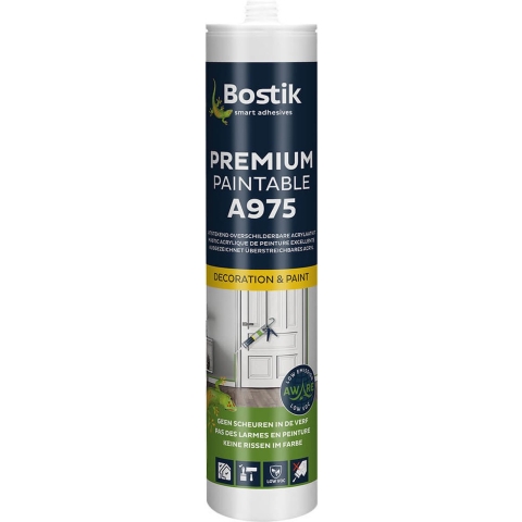Bostik A975 Premium Paintable | 310 ml | Wit - 30614705