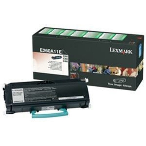 Lexmark E260, E360, E460  Zwart 3.5K ret