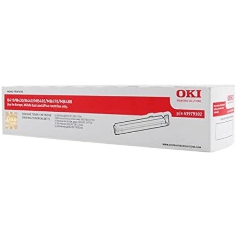 OKI 43979102 Toner Zwart
