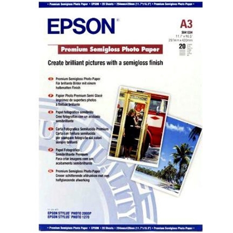 Epson premium semi gloss Foto paper 251g