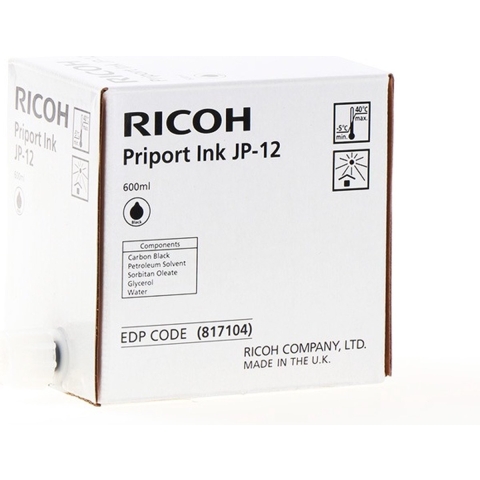 Ricoh type JP 12 Inktcartridge Zwart
