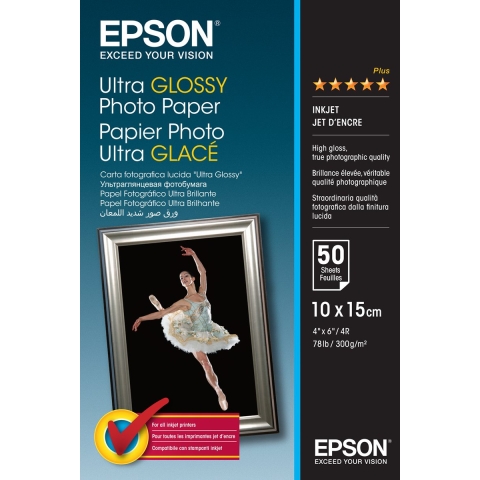 Epson ultra glossy Foto paper 100x150mm