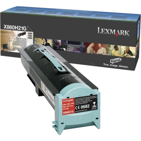 Lexmark X860H21G Toner Zwart 35K