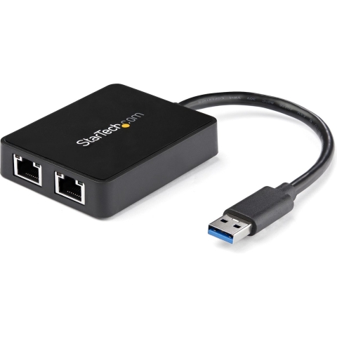 Startech USB 3 Dual Port Gigabit Etherne