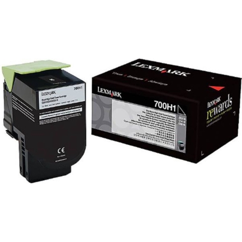 Lexmark 700H1 Toner Zwart, 4k