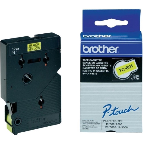 TC601 Brother P-TOUCH 12mm Y-B