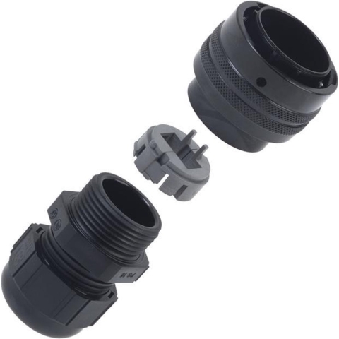 Axis SPR Conn Push Pull Plug IDC-8 IP67S