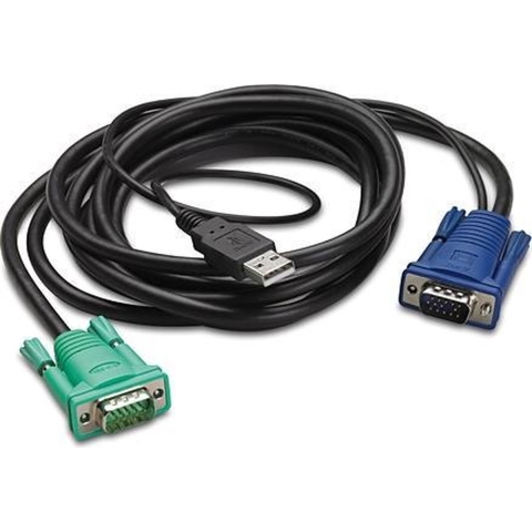 APC Integrated LCD KVM USB cable/12ft -
