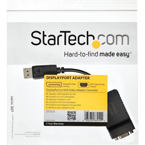 Startech  DisplayPort to VGA