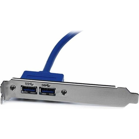 Startech 2 Port USB 3 A Female Slot Plat