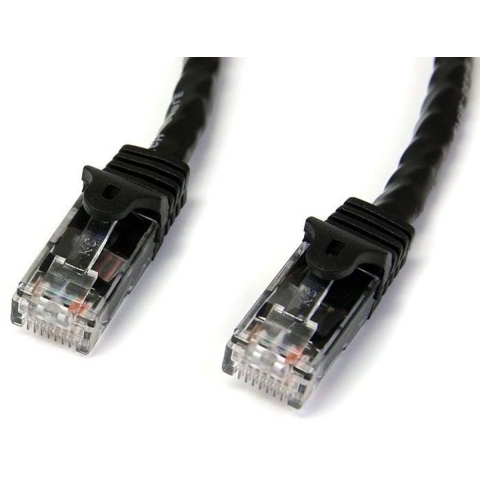 Startech 15m Black Snagless Cat6 UTP Pat