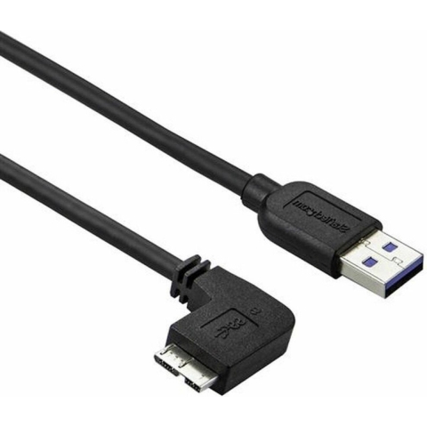Startech 6ft Slim Left Angle Micro USB 3