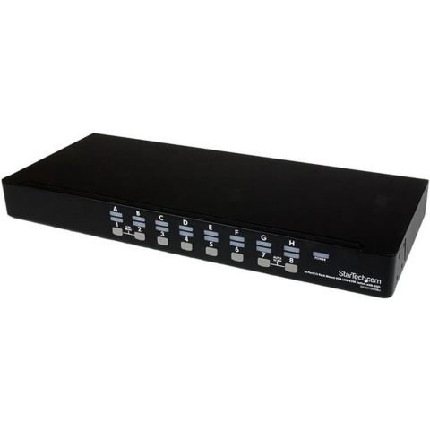 Startech 16 Port 1U Rackmount USB KVM Sw