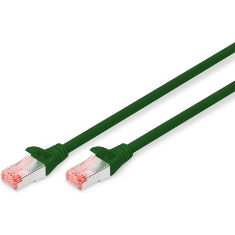 Digitus Cat6 S/FTP 2xRJ45 10.0m Groen