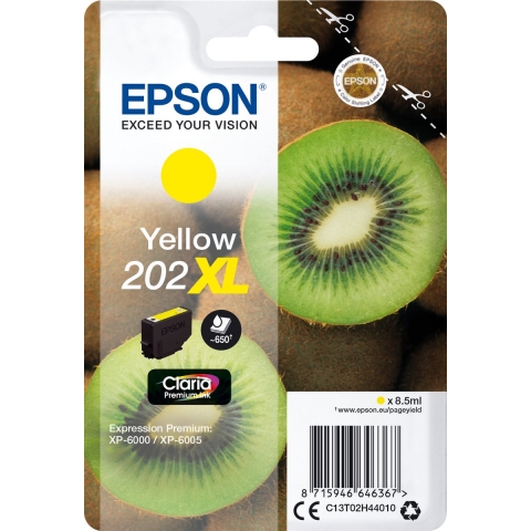 Epson 202XL Yellow Ink Cartridge sec