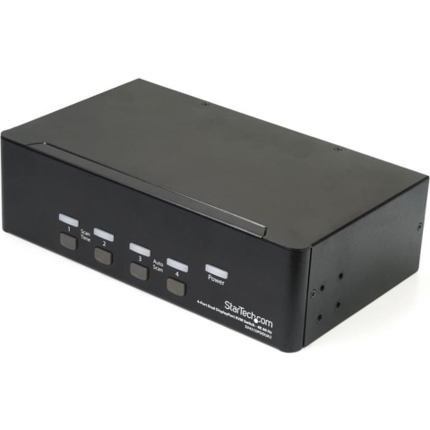 StarTech KVM Switch 4 poort Dubbel DP