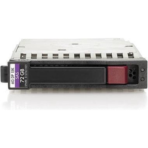 HP 72GB 6G SAS 15K SFF 2.5" DP HDD