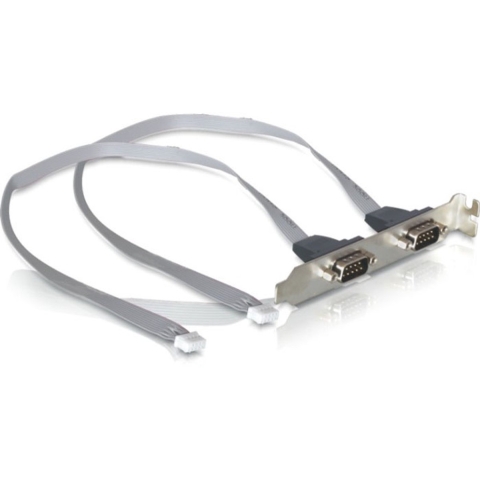 Delock slot bracket 2 x COM port with 2