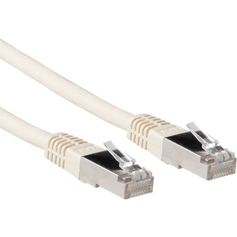 ACT LSZH SFTP CAT6A patchkabel 5m, ivoor