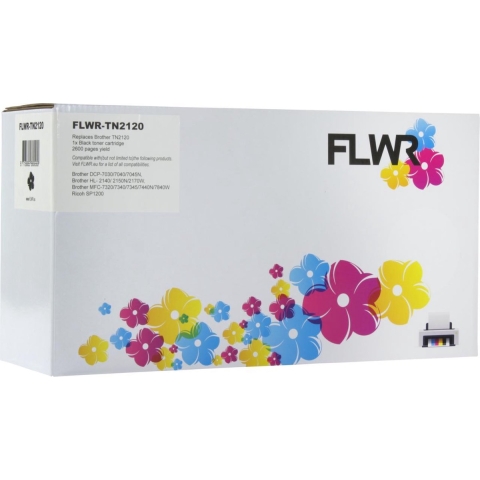 FLWR Brother TN-2120 zwart