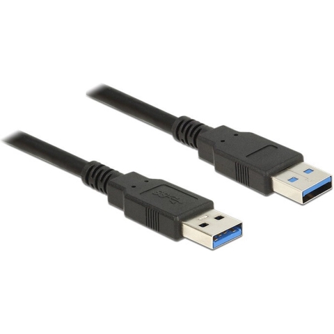 Delock USB3.0 A -> A kabel 2.00m zwart