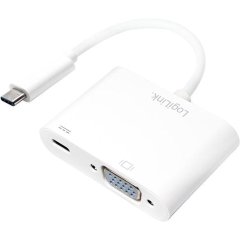 LogiLink Adapter USB 3.1 Type C > VGA,Di