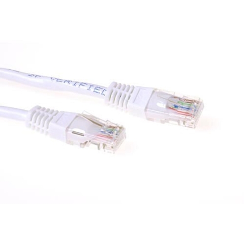 ACT Witte 10 meter U/UTP CAT6A