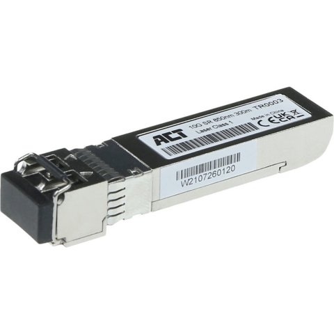 ACT SFP+ SR transceiver gecodeerd open