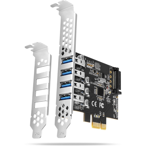 Axagon PCEU-43RS PCIe Adapter 4x USB3.0