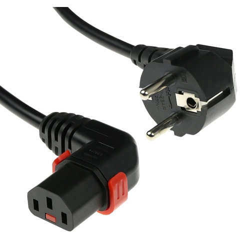 ACT Netsnoer CEE 7/7 male (haaks), C13