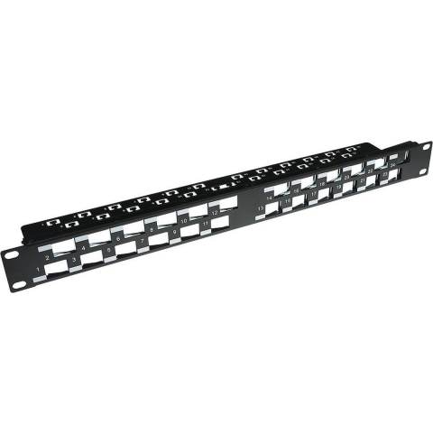 ACT Patchpanel unloaded 24 poorten 45°