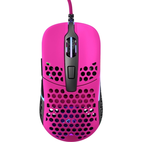 Cherry Xtrfy M42 RGB Muis Bedraad Roze