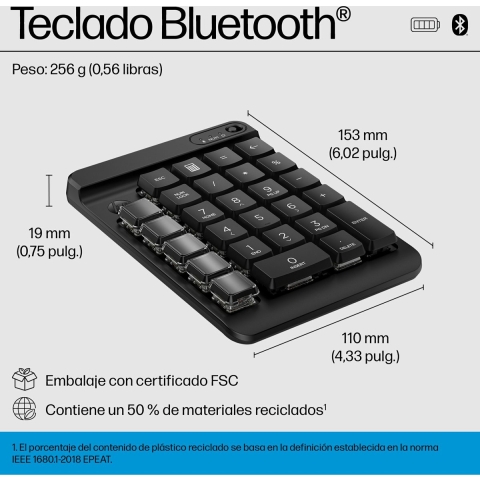 HP 435 Programmable BT WL Keypad