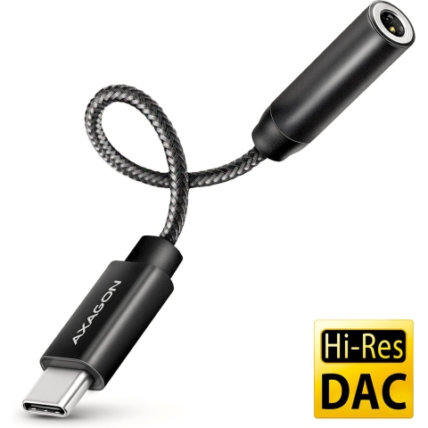 Axagon ADA-HC USB-C to 3.5mm jack, Hi-Re