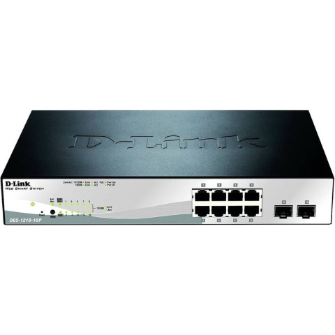 D-Link DGS-1210-10P Smart+ Managed Switc