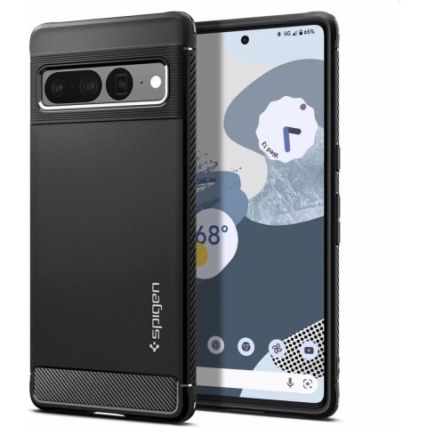 Spigen Pixel 7 Pro Rugged Armor Zwart