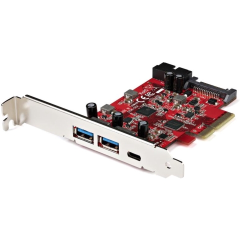 StarTech 5-Port USB PCIe Card 10Gbps 2A/