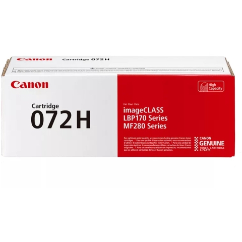 Canon toner cartridge 072 H zwart