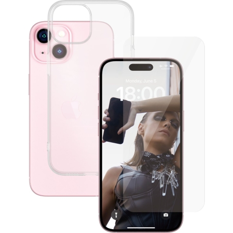 PanzerGlass SAFE by PG 2-in-1 Pack iPh.5