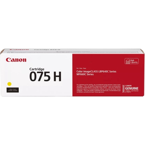 Canon Toner Cartridge 075 H Y