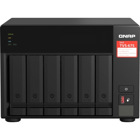 QNAP TVS-675-8G, 6-Bay NAS