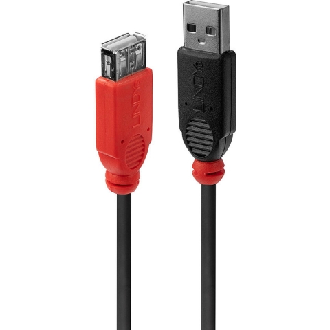 Lindy USB 2.0 Aktiv-verleng Slim, 5m