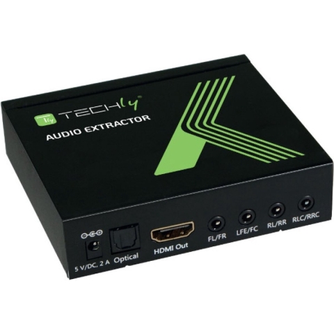 Techly HDMI Audio-Extractor LPCM 7.1