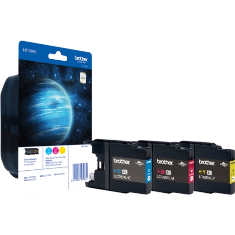 Brother LC-1280XLRBWBP 3-pack