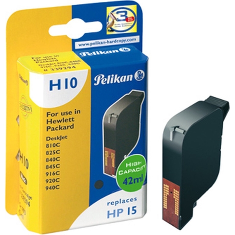 Pelikan Patrone HP H10 C6615D/N, HP15 S