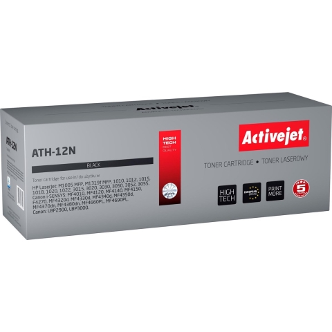 HP Q2612A, ATH-12N Black Toner