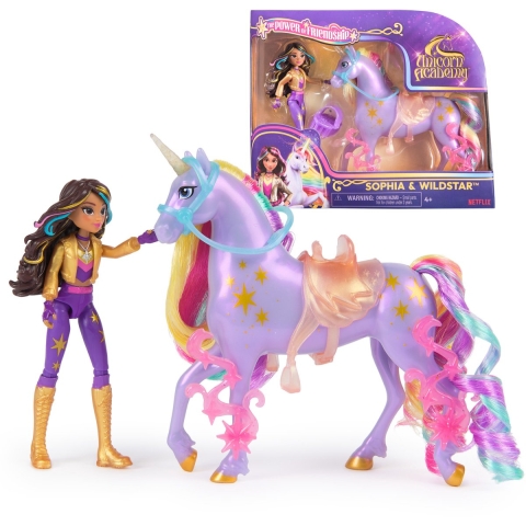 Unicorn Academy Pop Sophia & Unicorn Wildstar