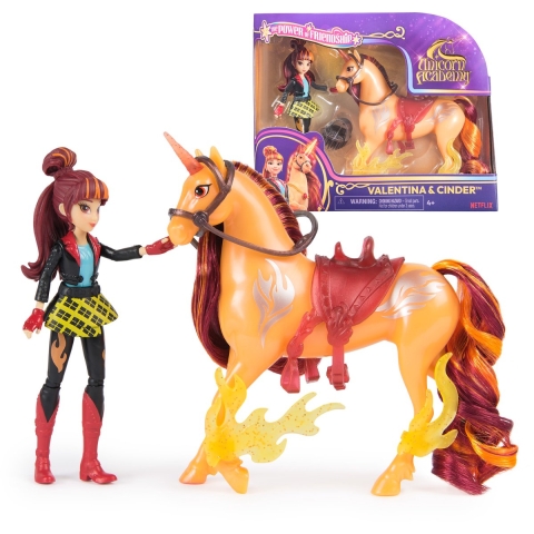 Unicorn Academy Pop Valentina & Unicorn Cinder
