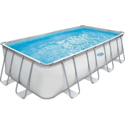 Summer Waves Zwembad Elite Frame Rectangular 549 X 274 X 132 cm + filter pomp