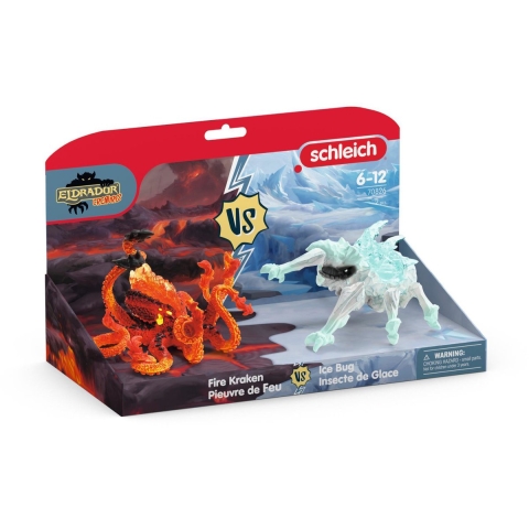 Schleich 70826 Ice Bug Vs. Fire Kraken